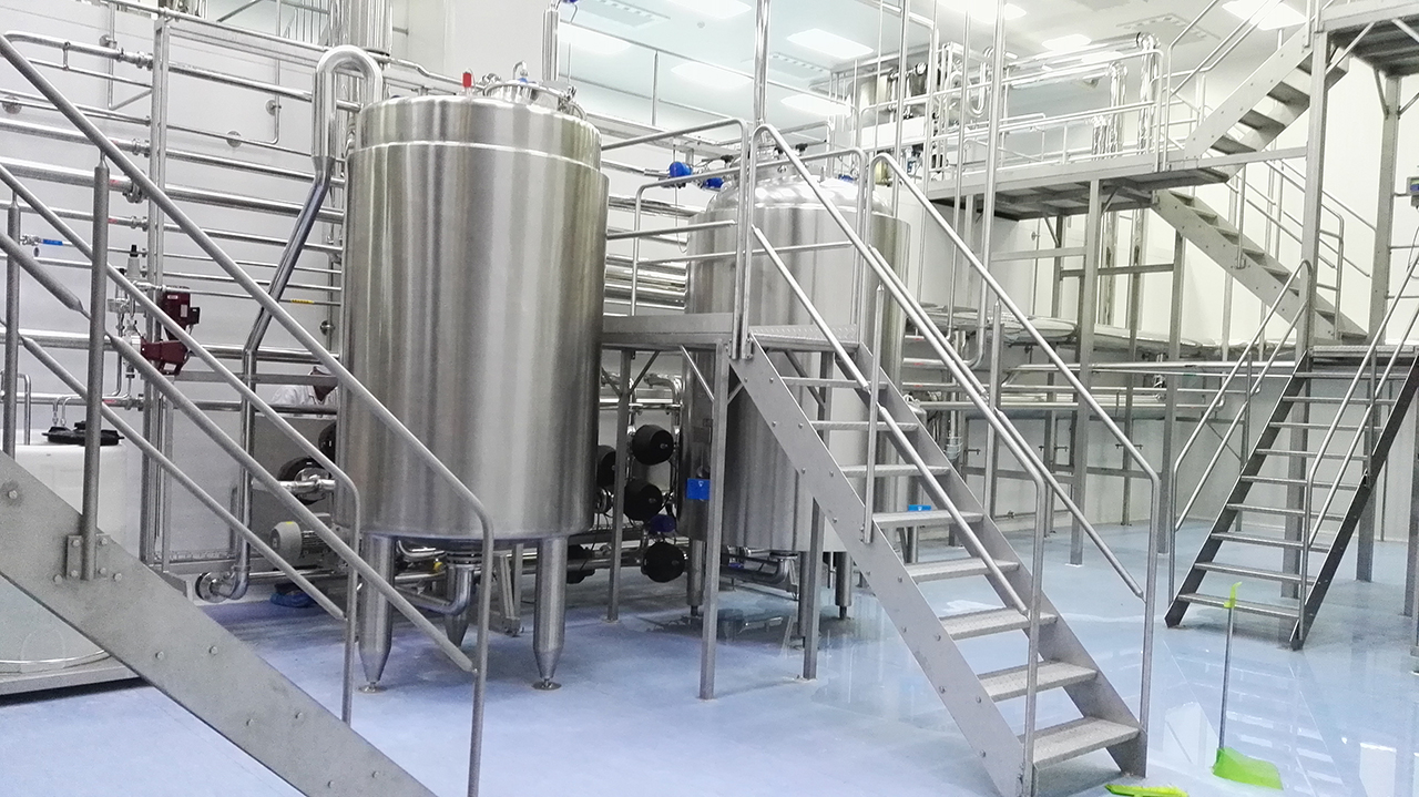 CIP站&可拆卸钢平台